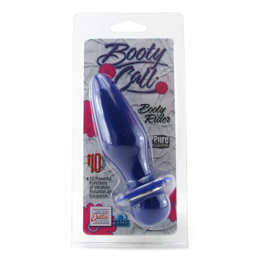 Booty Call Booty Rider Vibrating Plug in Purple