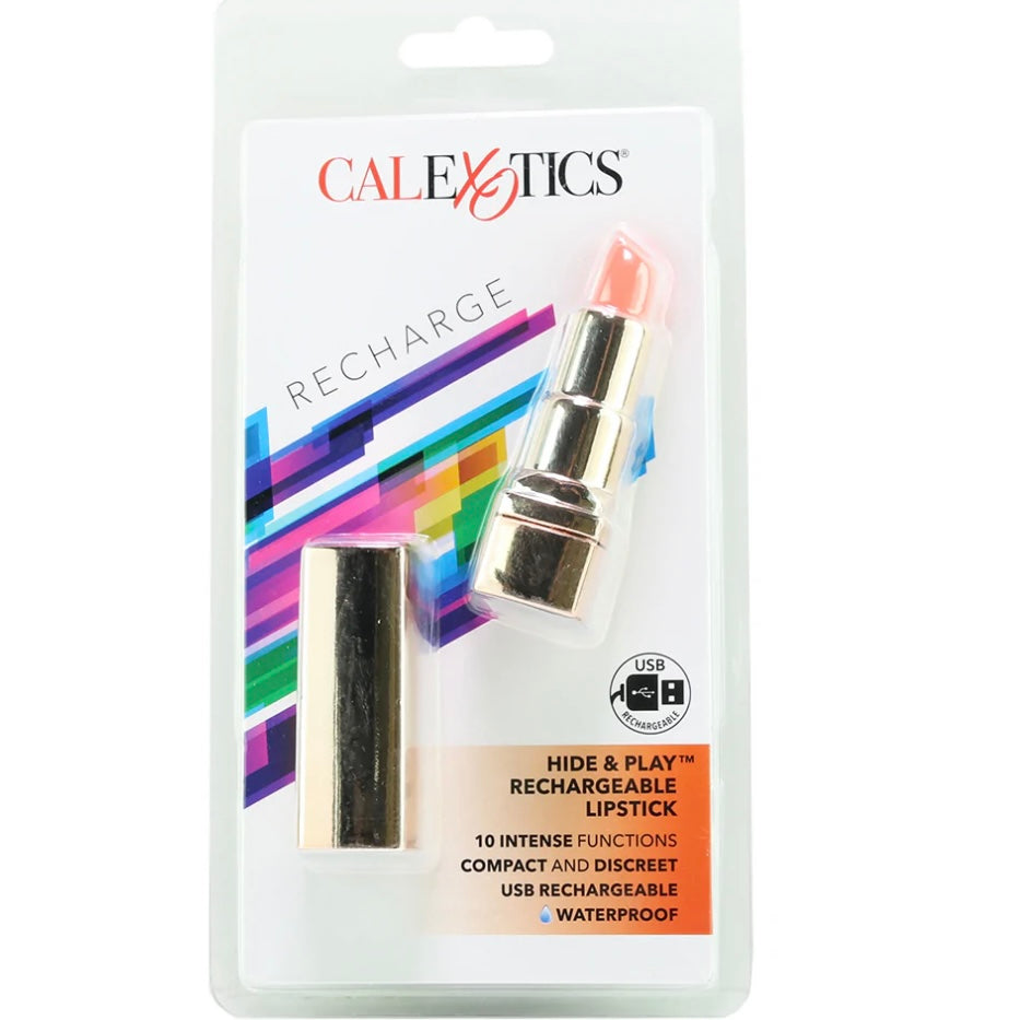 Hide and Play Rechargeable Lipstick Vibe