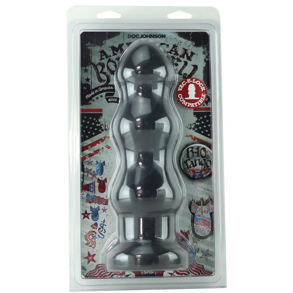 American Bombshell B-10 Tango Dildo in Gunmetal - Sex Toys Vancouver Same Day Delivery