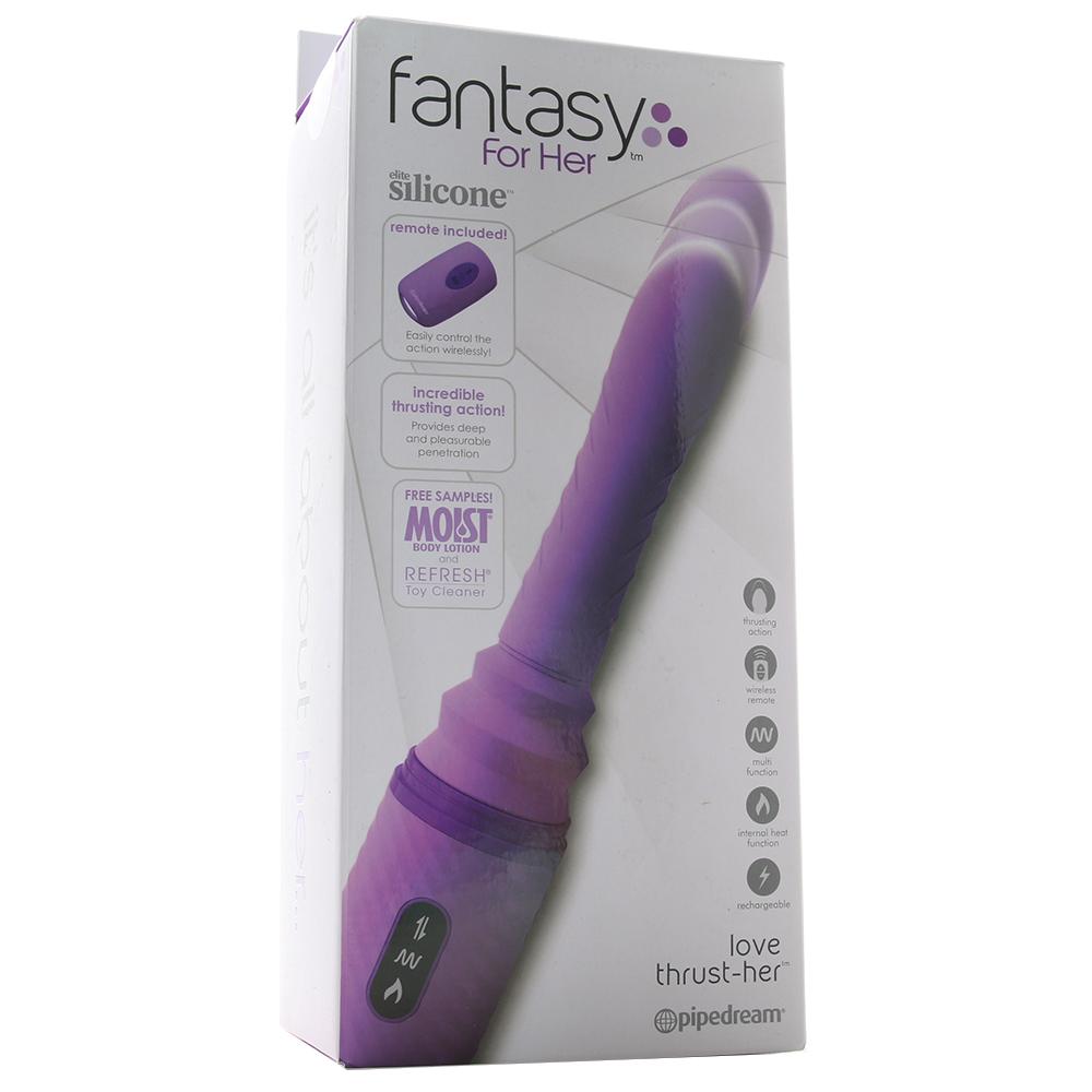 Fantasy For Her Love Thrust-Her Vibe in Purple - Sex Toys Vancouver Same Day Delivery