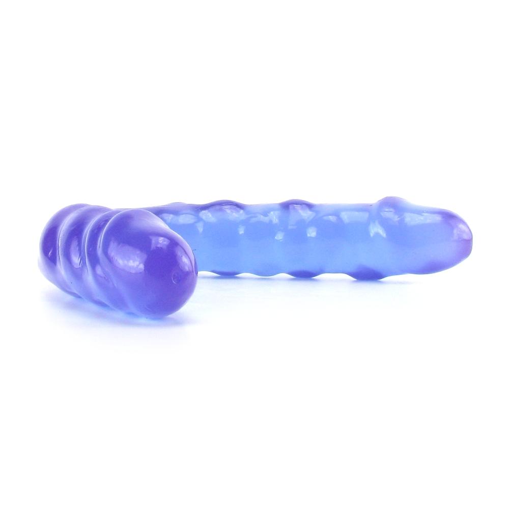 Basix 16 Inch Double Dildo in Purple - Sex Toys Vancouver Same Day Delivery