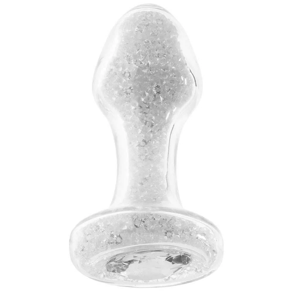 Stardust Glam Brilliant Crystal Plug in White