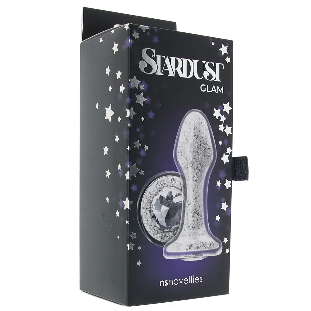 Stardust Glam Brilliant Crystal Plug in White