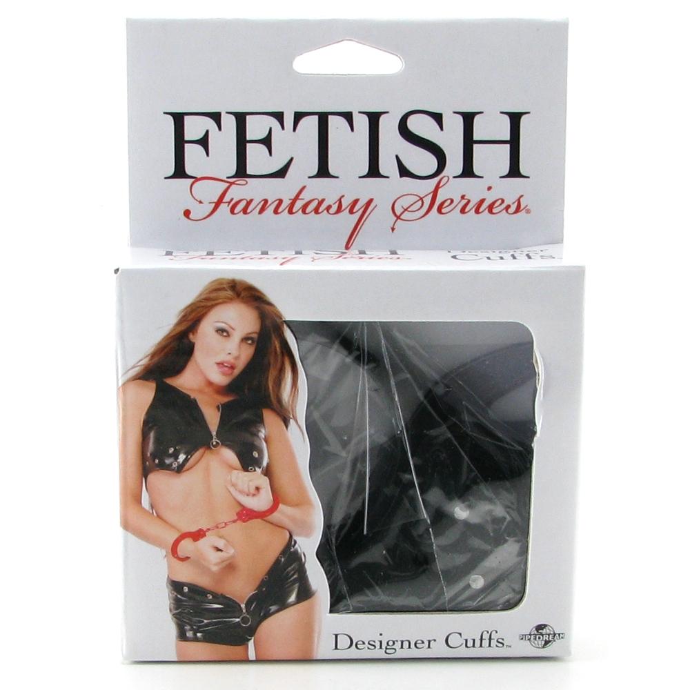 Fetish Fantasy Designer Cuffs in Black - Sex Toys Vancouver Same Day Delivery