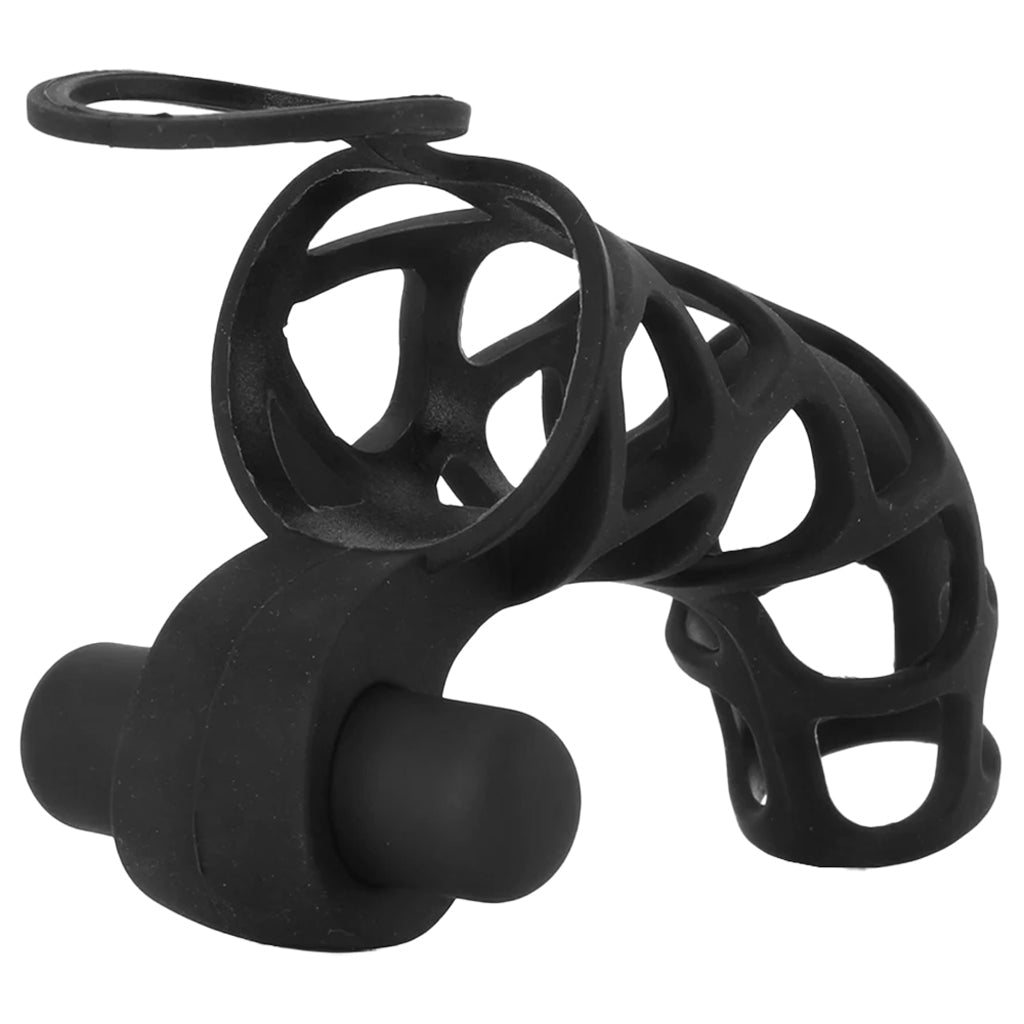 Extreme Silicone Power Cage in Black