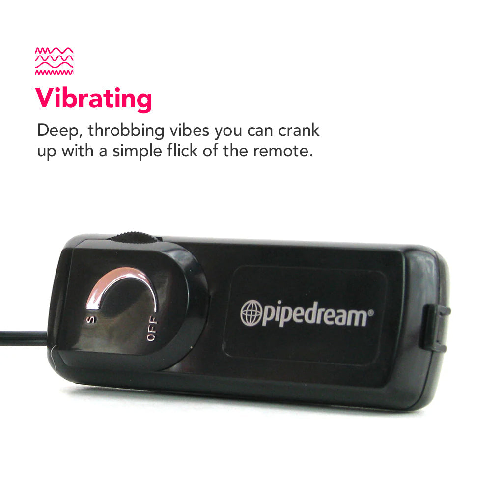 Fetish Fantasy Hollow Vibrating Strap-On in Light