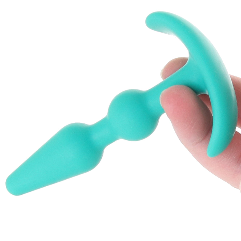 Anal Lovers Beginner Silicone Plug Kit