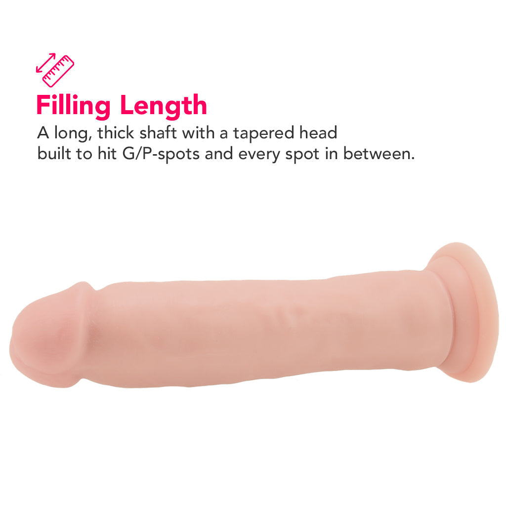 Dr. Skin 9 Inch Cock in Vanilla