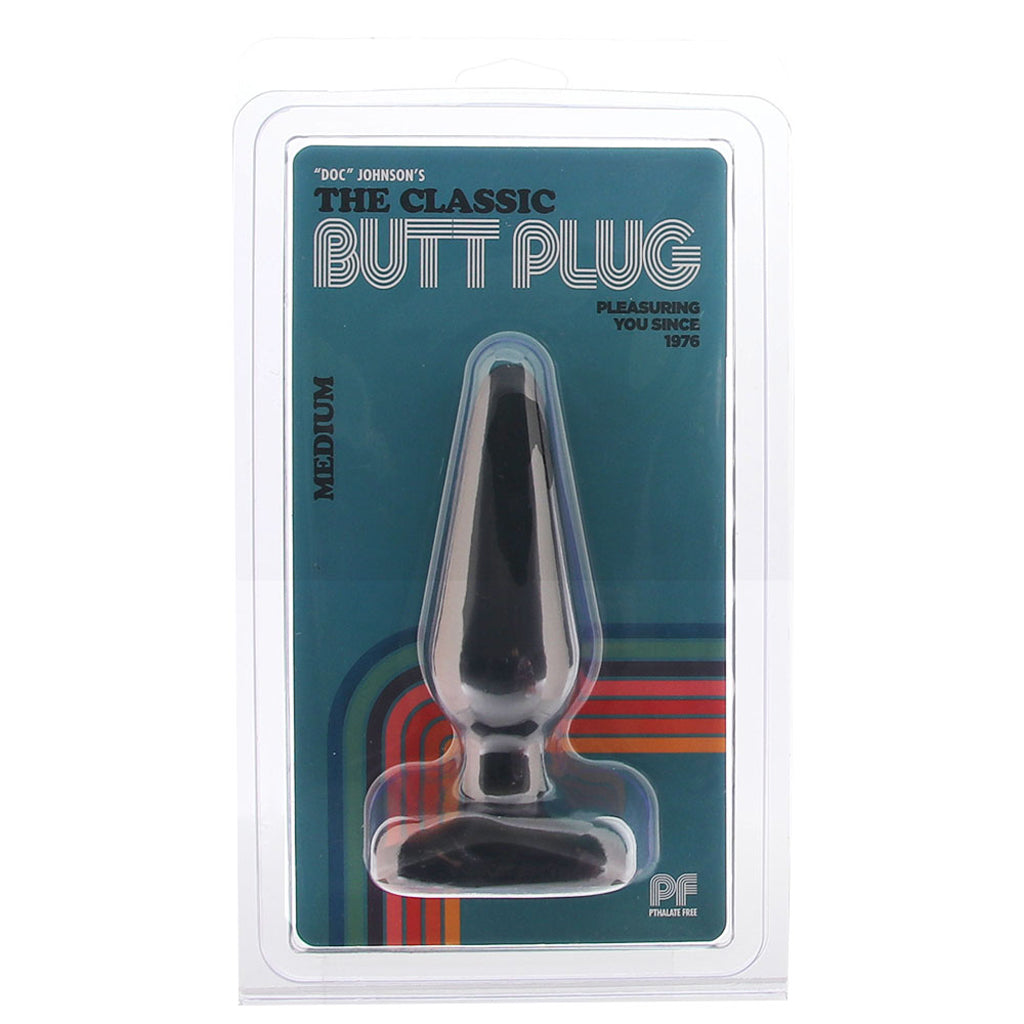 Butt Plug Medium in Black