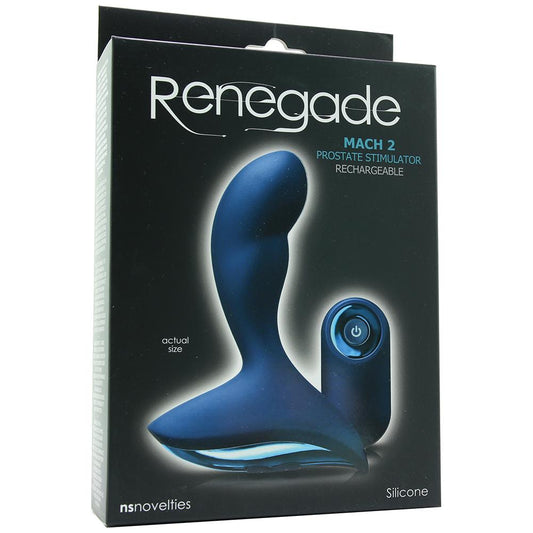 Renegade Mach 2 Prostate Stimulator in Blue - Sex Toys Vancouver Same Day Delivery