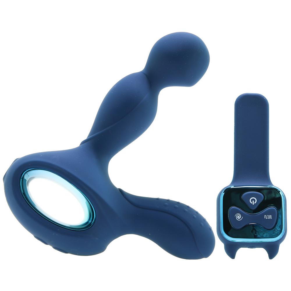 Renegade Orbit Rotating Prostate Massager in Blue - Sex Toys Vancouver Same Day Delivery