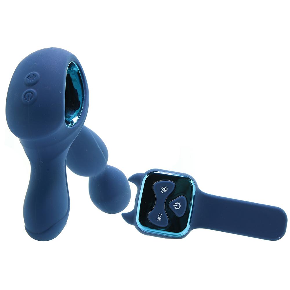 Renegade Orbit Rotating Prostate Massager in Blue - Sex Toys Vancouver Same Day Delivery