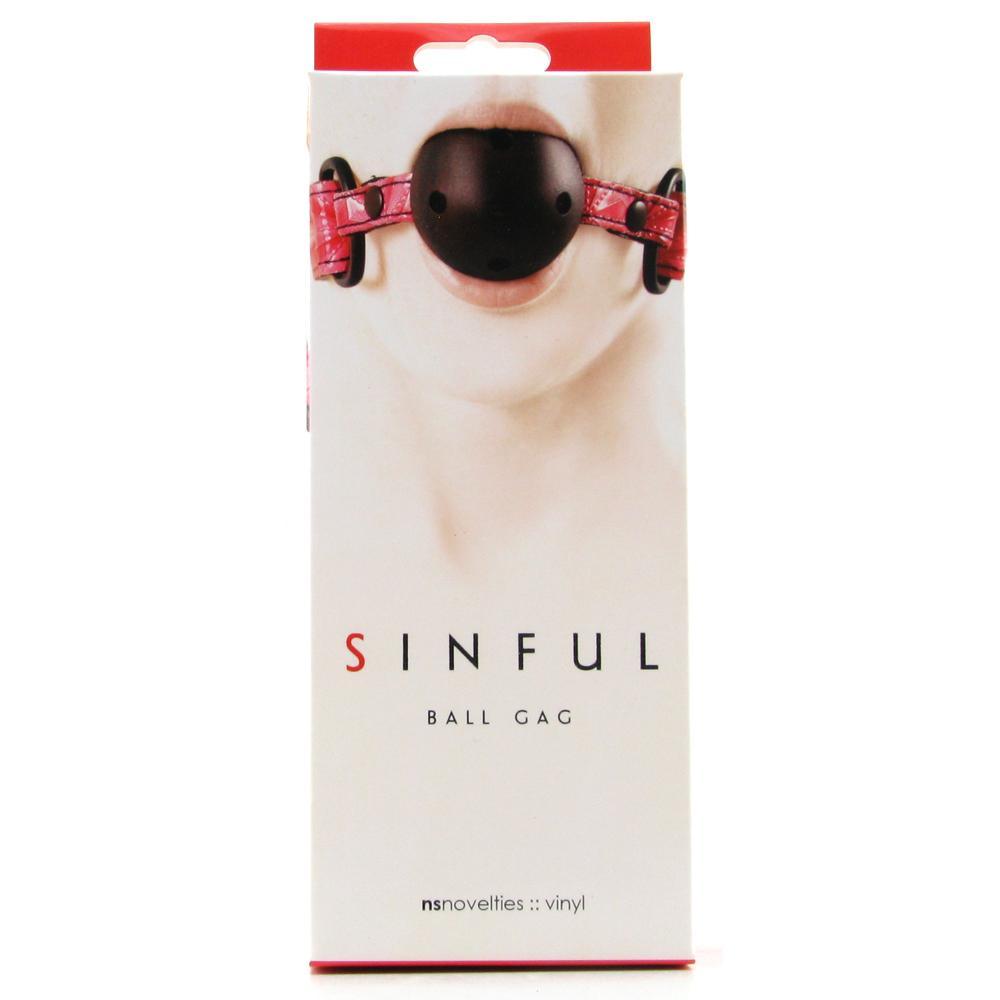 Sinful Ball Gag in Pink - Sex Toys Vancouver Same Day Delivery